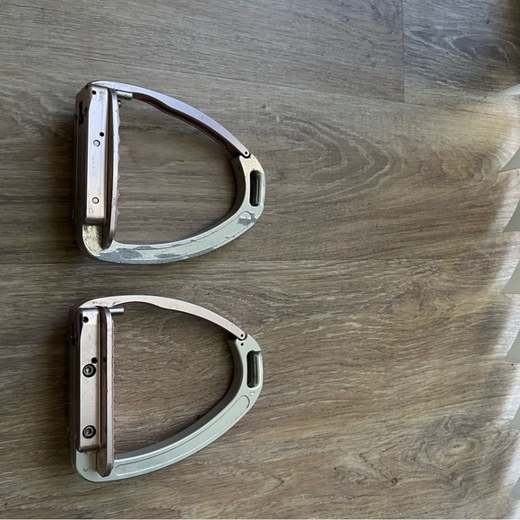 Pink and Silver TechStirrups Safety Stirrups - Picture 10 of 10
